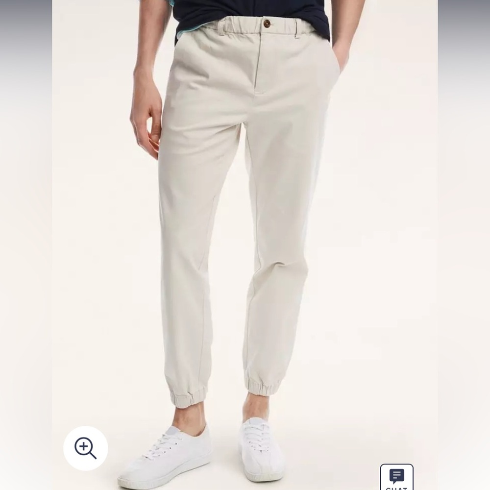 Brooks Brothers Stretch Cotton Twill Jogger Pants